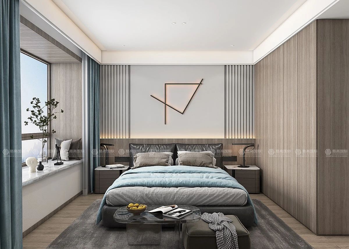 沙发凳 br>皆浓缩着意想不到的功能与细节 br>床头背景墙设计1200_857