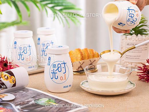 光影记出品 - 奶赞零添加简时光酸奶拍摄