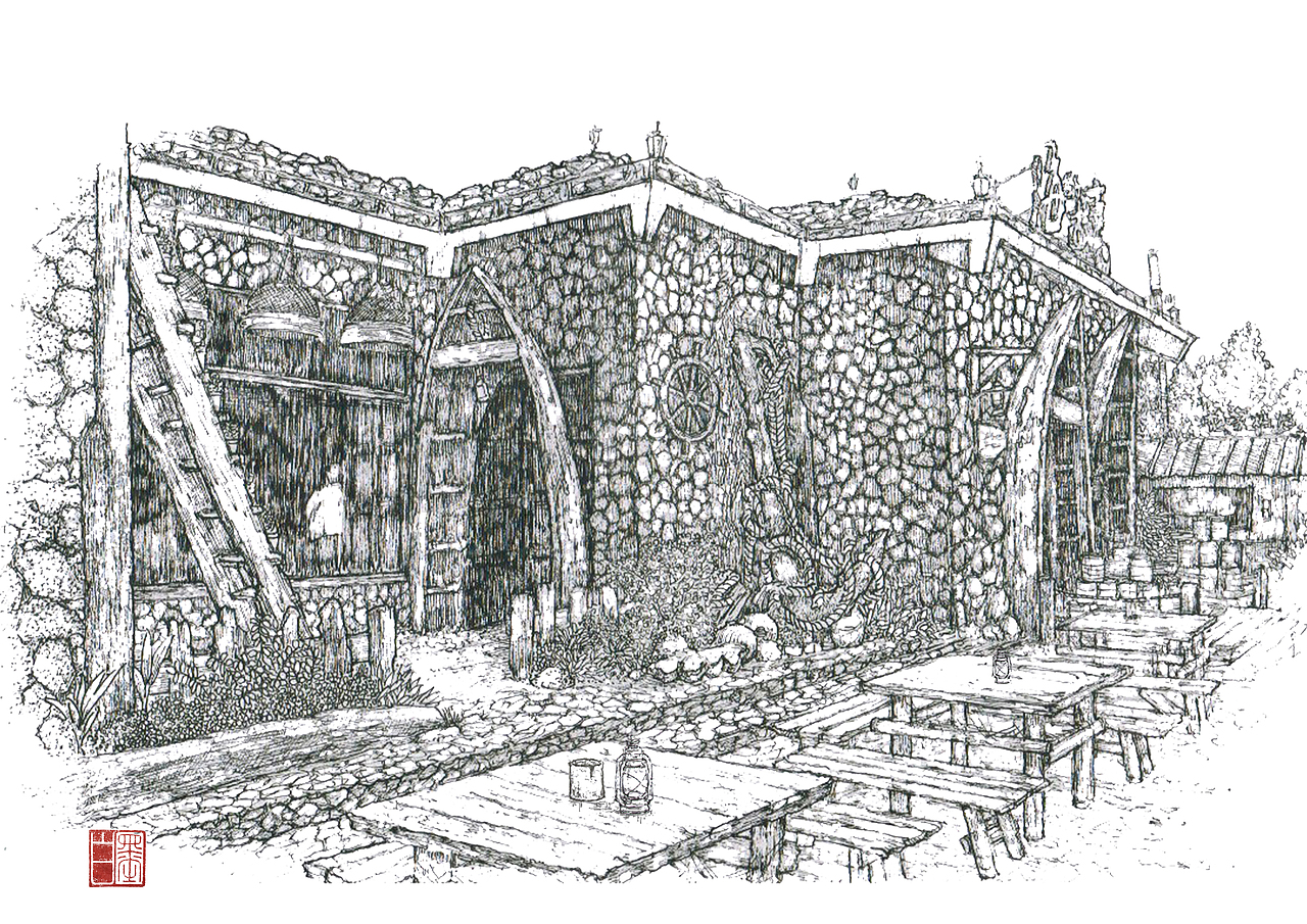 黑白画意（图ZNzM2NzQ0NzY=） - 绘画 - 站酷设计师阿悠设计事务所原创素材 - 站酷ZCOOL