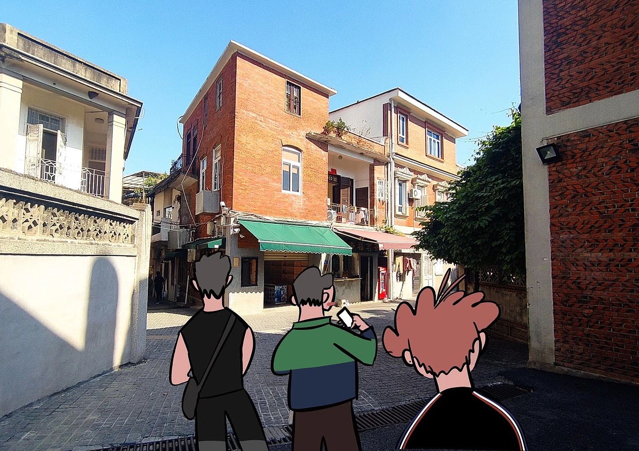 鼓浪屿（图ZMjMwMTI4MTA0） - 新锐潮流插画 - 站酷设计师爵士特原创素材 - 站酷ZCOOL