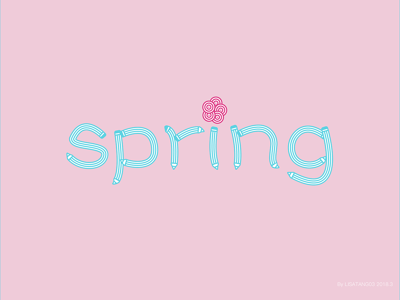 spring（圖ZMTA5NTIxNzA0） - 字體/字形 - 站酷設(shè)計師Candy03333333原創(chuàng)素材 - 站酷ZCOOL