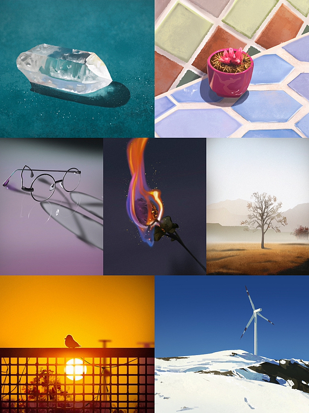 色彩60天挑战赛 色彩打卡小心得（图ZMzIwNjU4MTYw） - 创作习作 - 站酷设计师墨黎li原创素材 - 站酷ZCOOL