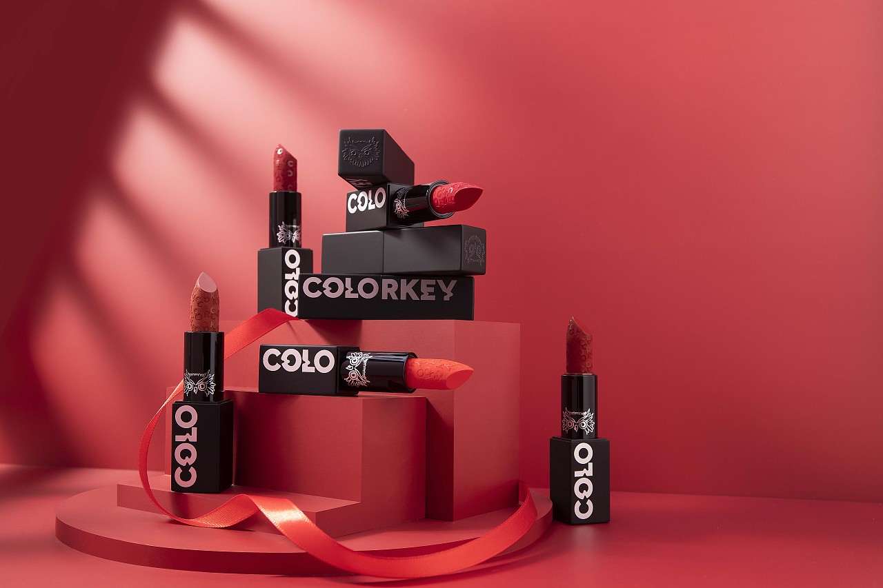 colorkey丝绒口红摄影