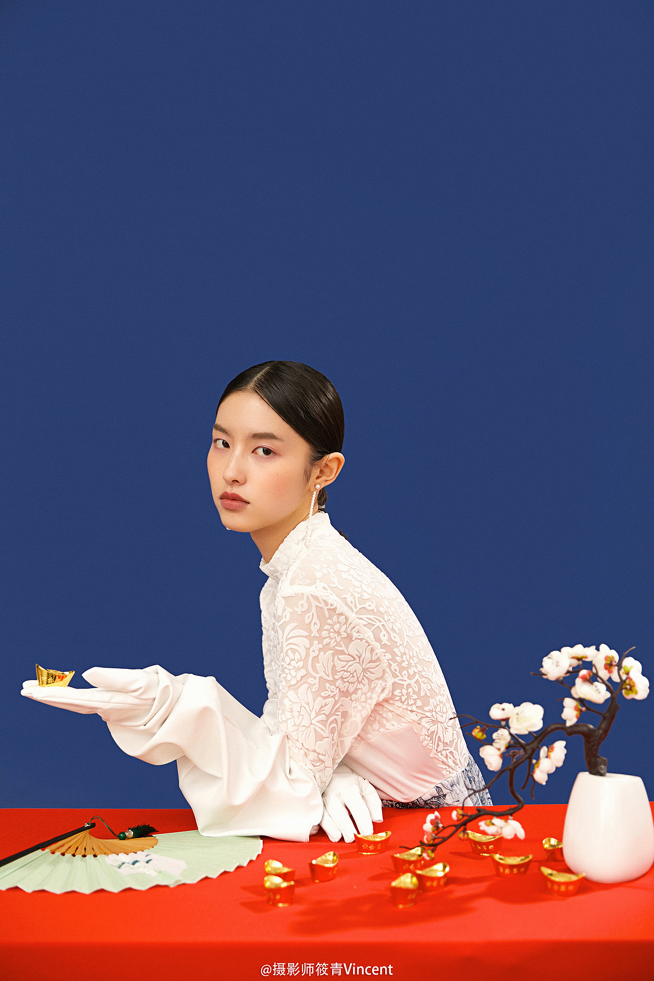 中国风女装（图ZMjU1MTU2OTI4） - 时尚/艺术摄影 - 站酷设计师摄影师筱青Vincen原创素材 - 站酷ZCOOL