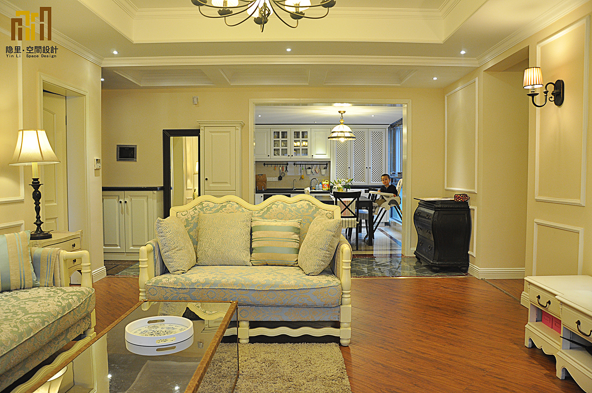 招商江湾城简美风竣工实景图【 隐里▪空间设计】