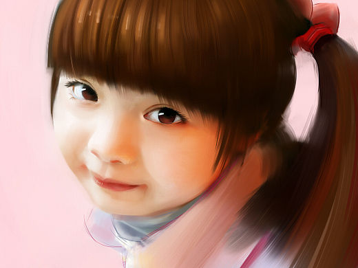 同事家的小美女（个人主页-ZMzQxMTcwMA==） - 创作习作 - 站酷设计师林花着雨原创素材 - 站酷ZCOOL