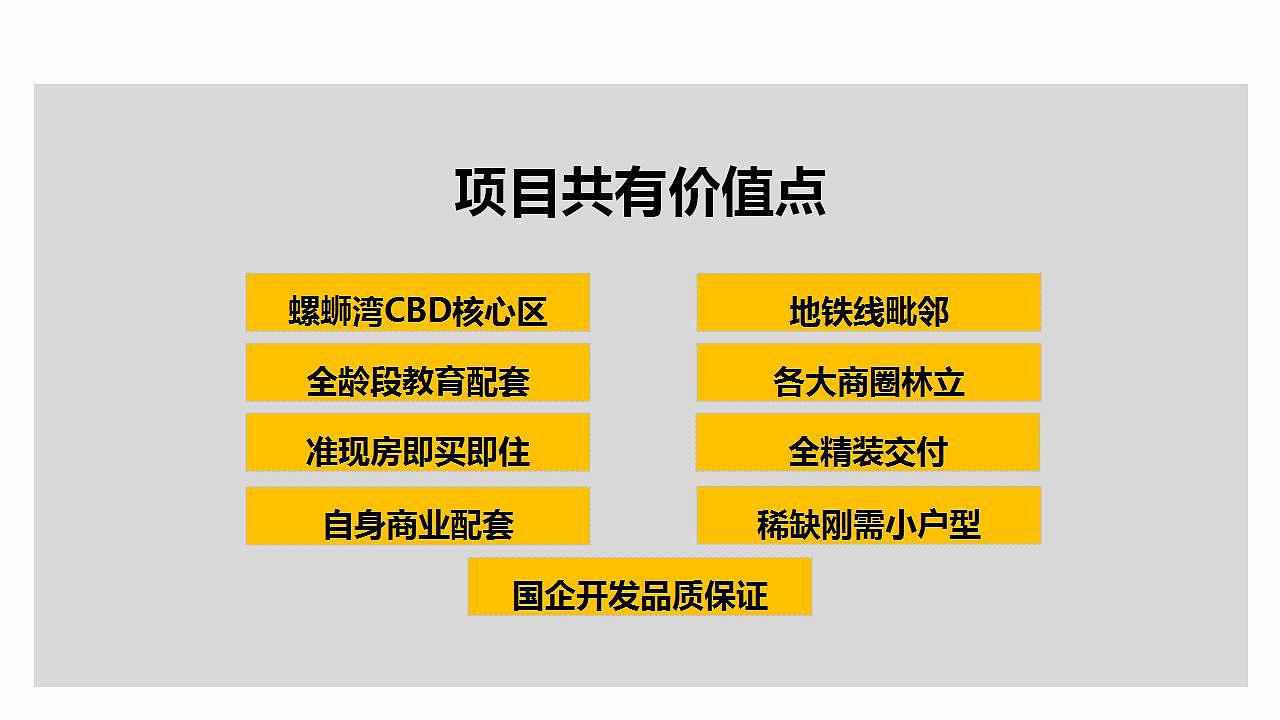 昆明官渡区某刚需现房住宅营销策略提报方案
