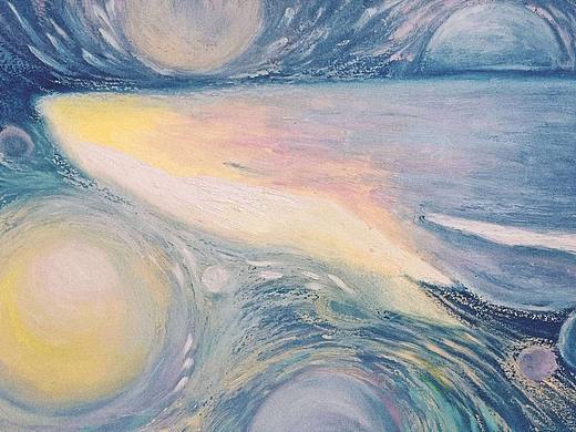 【油畫棒】安美鯨（個人主頁-ZNDc0MjEwNDg=） - 繪畫 - 站酷設(shè)計師Palette潘Sir原創(chuàng)素材 - 站酷ZCOOL