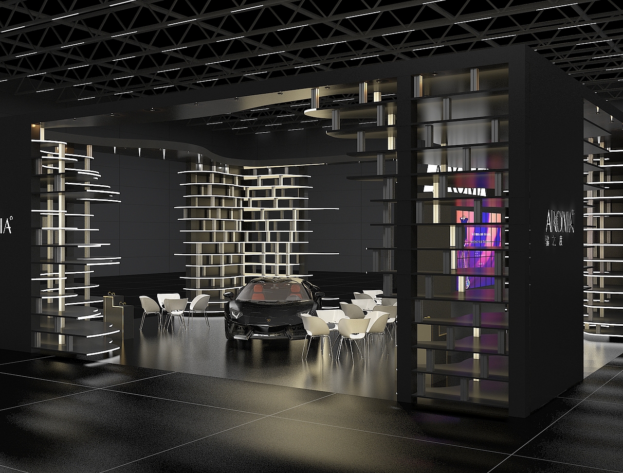 汽车香水展览设计