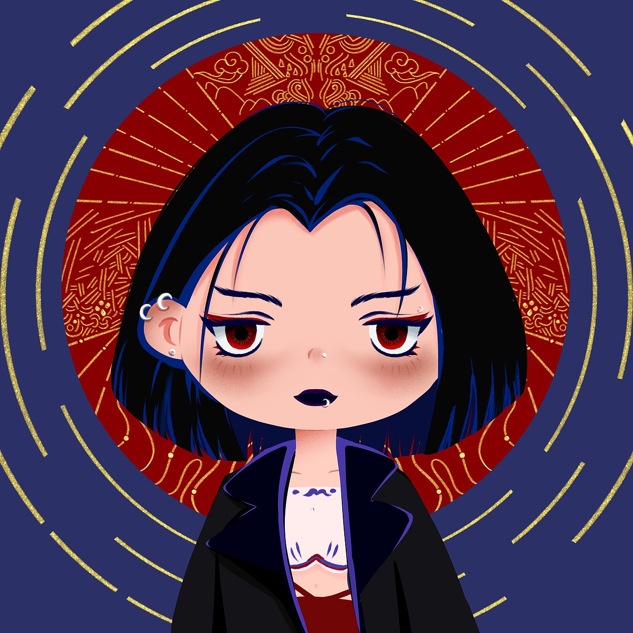 自己的内心人物形象（图ZMzA5NDc5ODQw） - 创作习作 - 站酷设计师叶清子原创素材 - 站酷ZCOOL