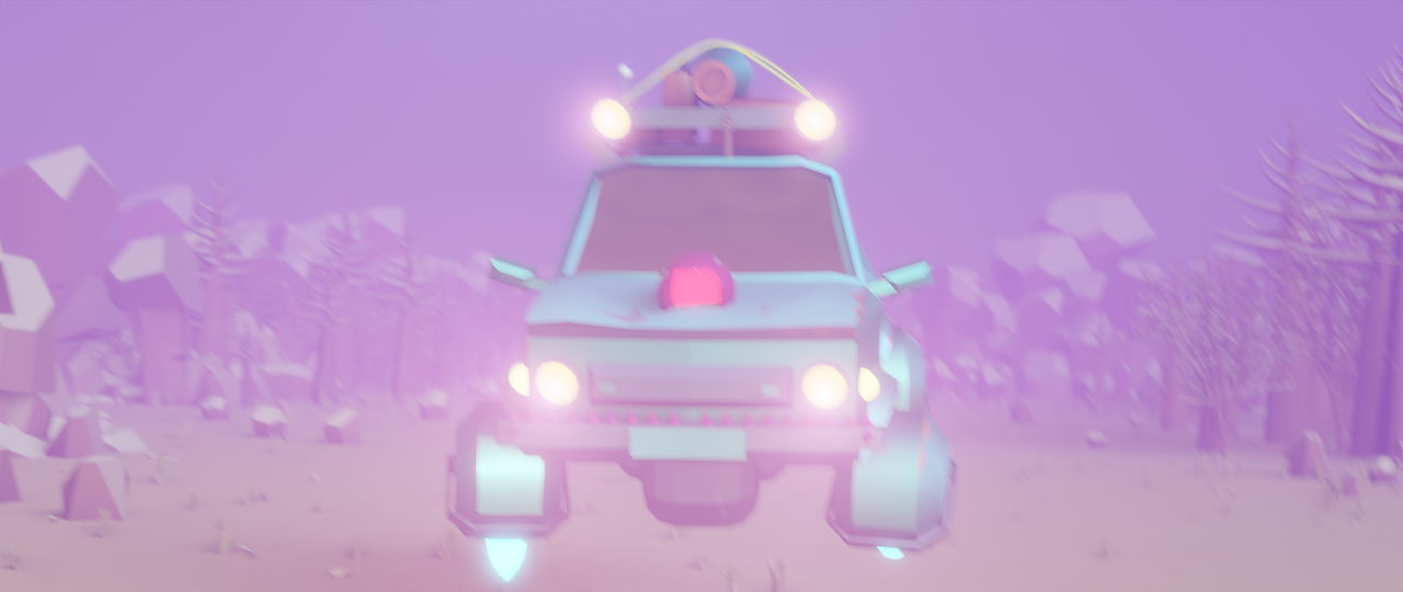 blender lowpoly汽车小练习（图ZMTg0MjgwNzMy） - 机械/交通 - 站酷设计师麦当叔劳劳原创素材 - 站酷ZCOOL