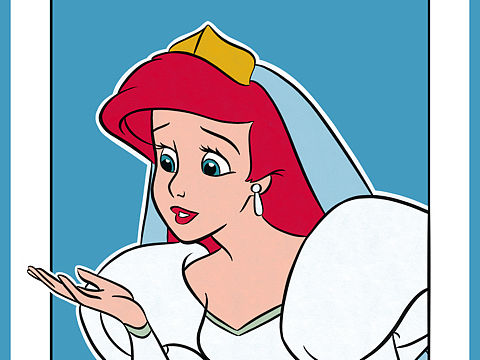 迪士尼公主系列｜愛麗兒（個(gè)人主頁-ZNjY5NjM3MDg=） - 其他平面 - 站酷設(shè)計(jì)師塔格愛踢球原創(chuàng)素材 - 站酷ZCOOL