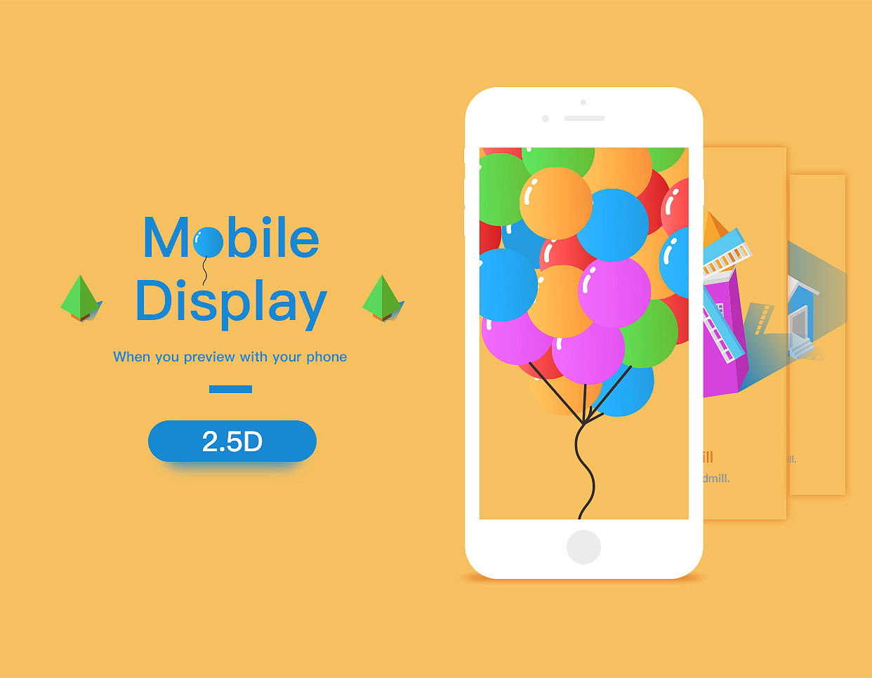 Town Yellow 2.5D（图ZNzI1NjEwNDA=） - 其他UI - 站酷设计师Howieart原创素材 - 站酷ZCOOL