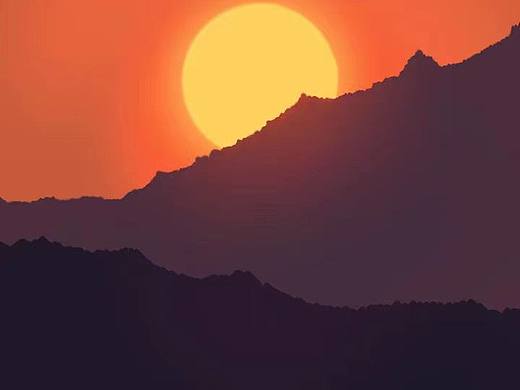 落日（個人主頁-ZNjY4MzU1MjA=） - 主題/皮膚 - 站酷設計師是云川原創(chuàng)素材 - 站酷ZCOOL