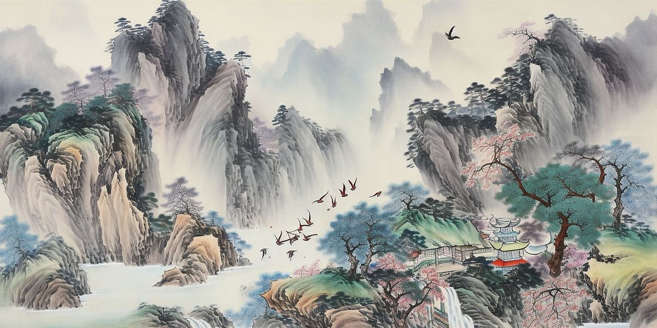 用ai为初高中课文画了一组插画（图ZMzM1NDg4MDky） - AI作品 - 站酷设计师是个画师了哦原创素材 - 站酷ZCOOL