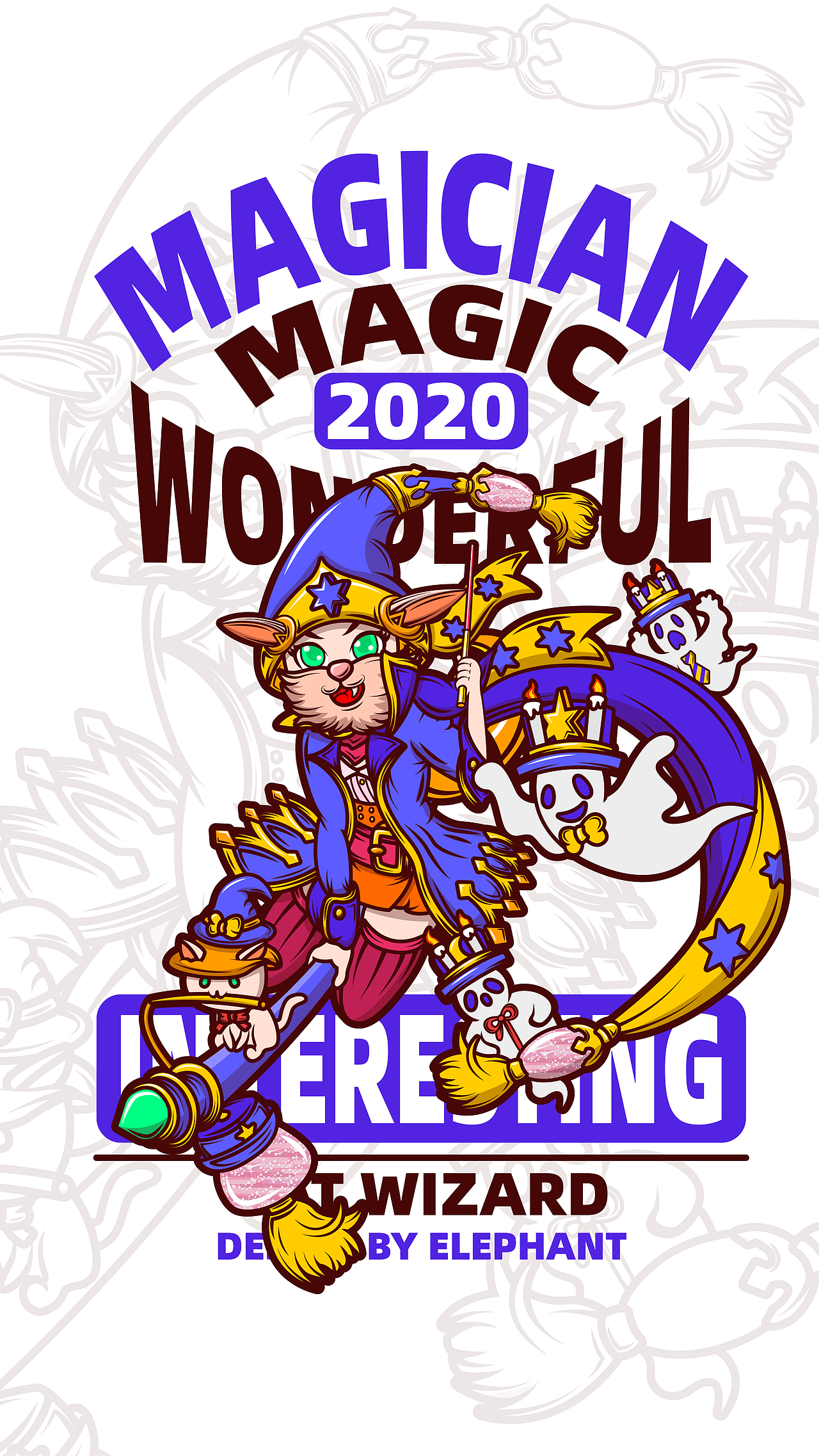 六月份潮流插画作品