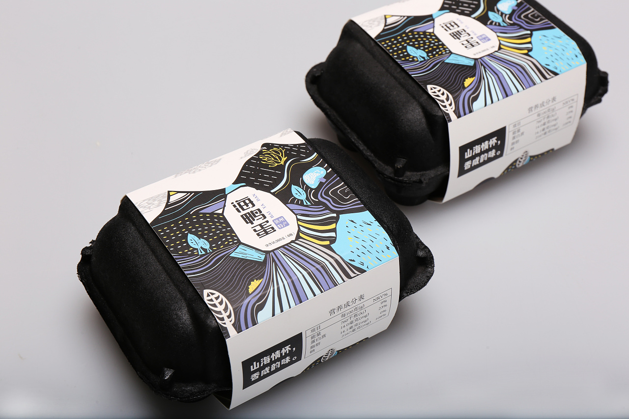 钦州特产海鸭蛋包装设计|平面|包装|网友小冯 - 原创作品 - 站酷 (zco