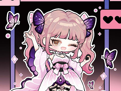 原创同人二创插画