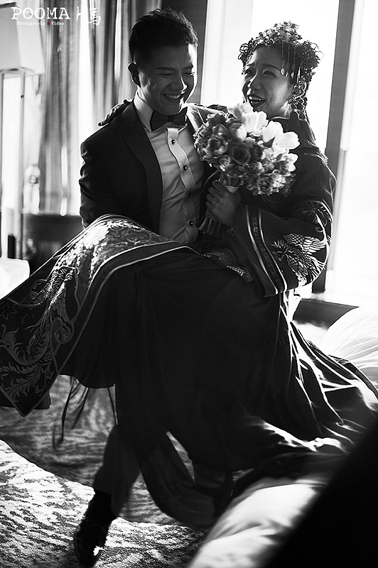 陈一冰牵手竞缇完美婚礼卜马映像