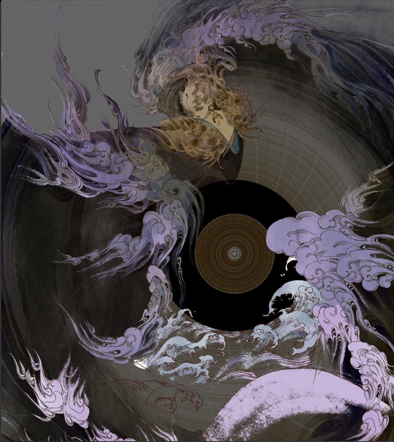 四象——玄武（图ZMjcxNjMyNjg4） - 艺术插画 - 站酷设计师僧三老鱼原创素材 - 站酷ZCOOL