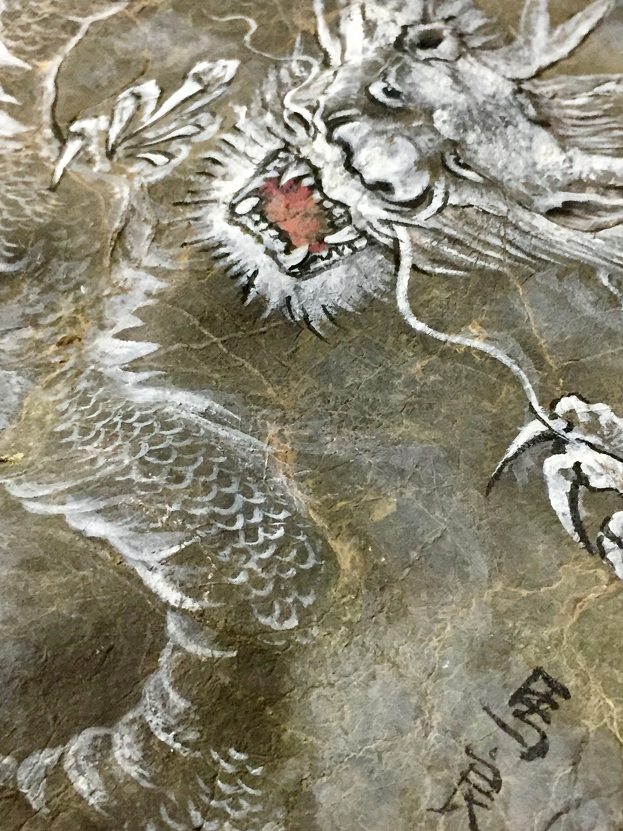 石头画-龙（图ZMTk4MjcxNDky） - 绘画 - 站酷设计师马良艺术原创素材 - 站酷ZCOOL