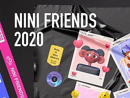 NINI FRIENDS #IP创作#C4D