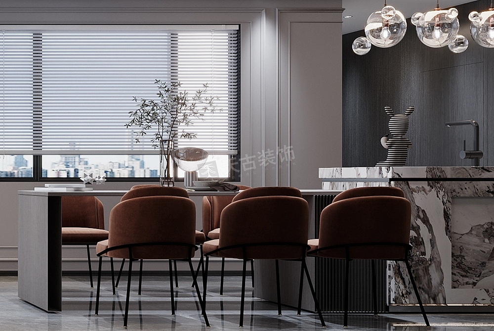 恒大御龙天峰花园洋房装修,现代简约风格设计效果赏析