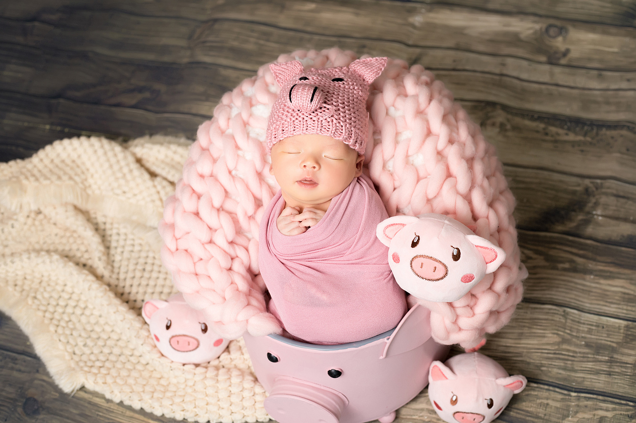 儿童摄影-🐷小猪乔治（图ZMjE3Njk2MzA4） - 人像摄影 - 站酷设计师林岸峥原创素材 - 站酷ZCOOL