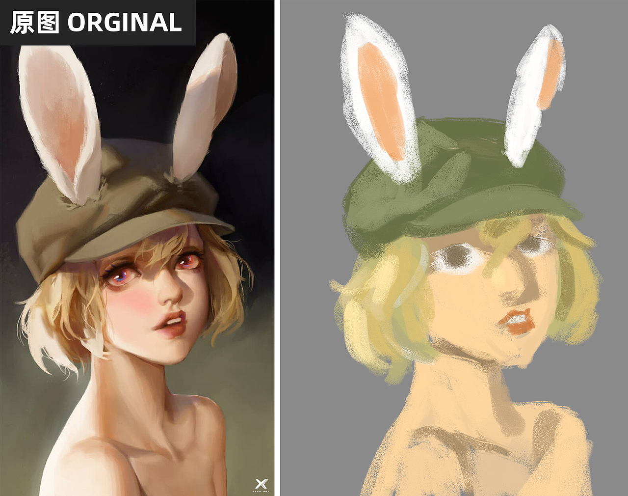 原画临摹_兔儿女性_201911