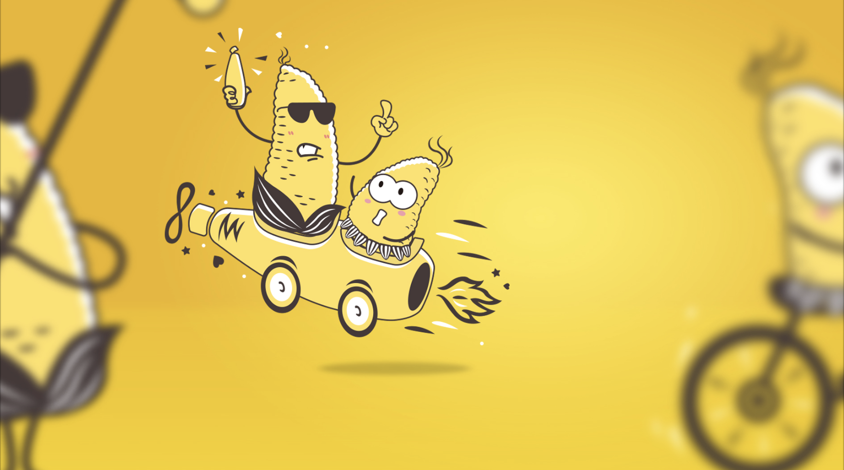 几粒#玉米小人ip玩转品牌传播新花样