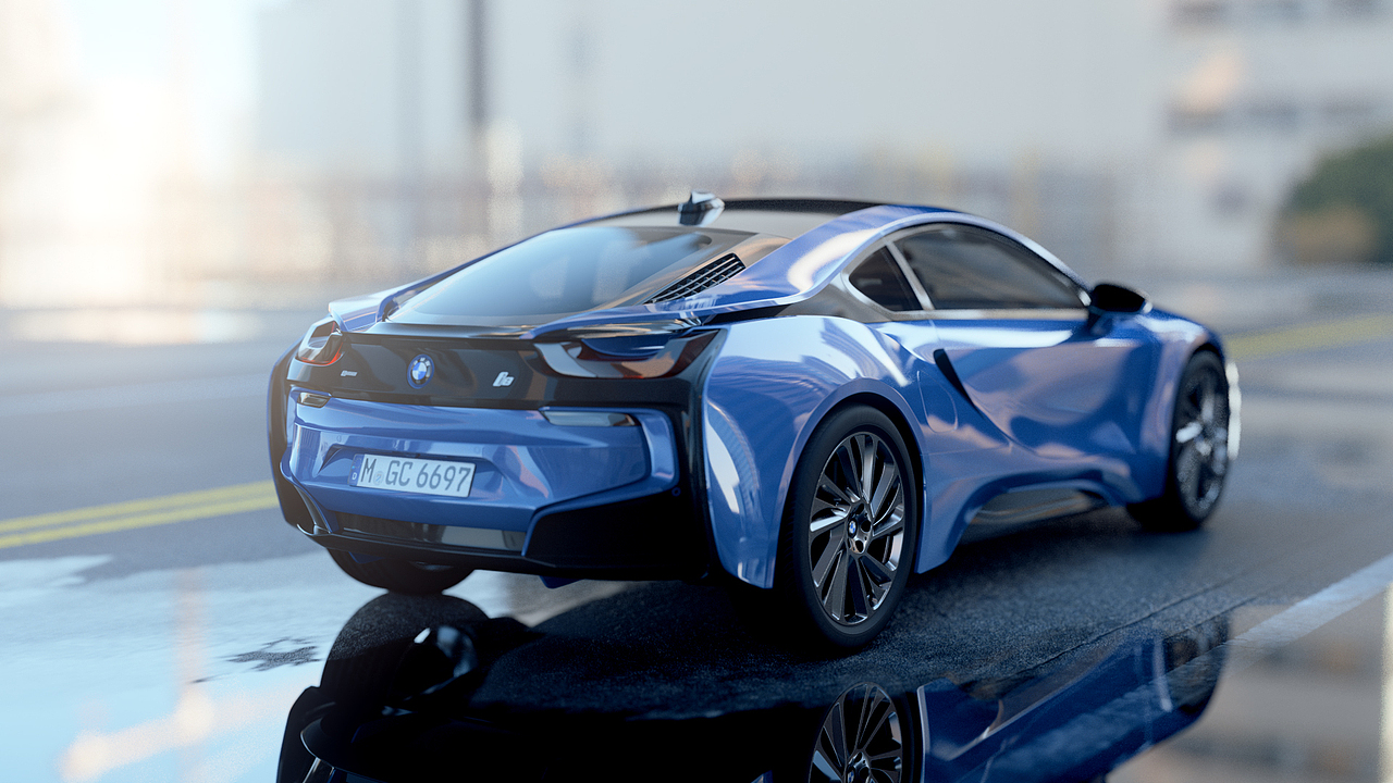 BWM i8 RENDER（图ZMTc4MTUzODI0） - 机械/交通 - 站酷设计师___Jess原创素材 - 站酷ZCOOL