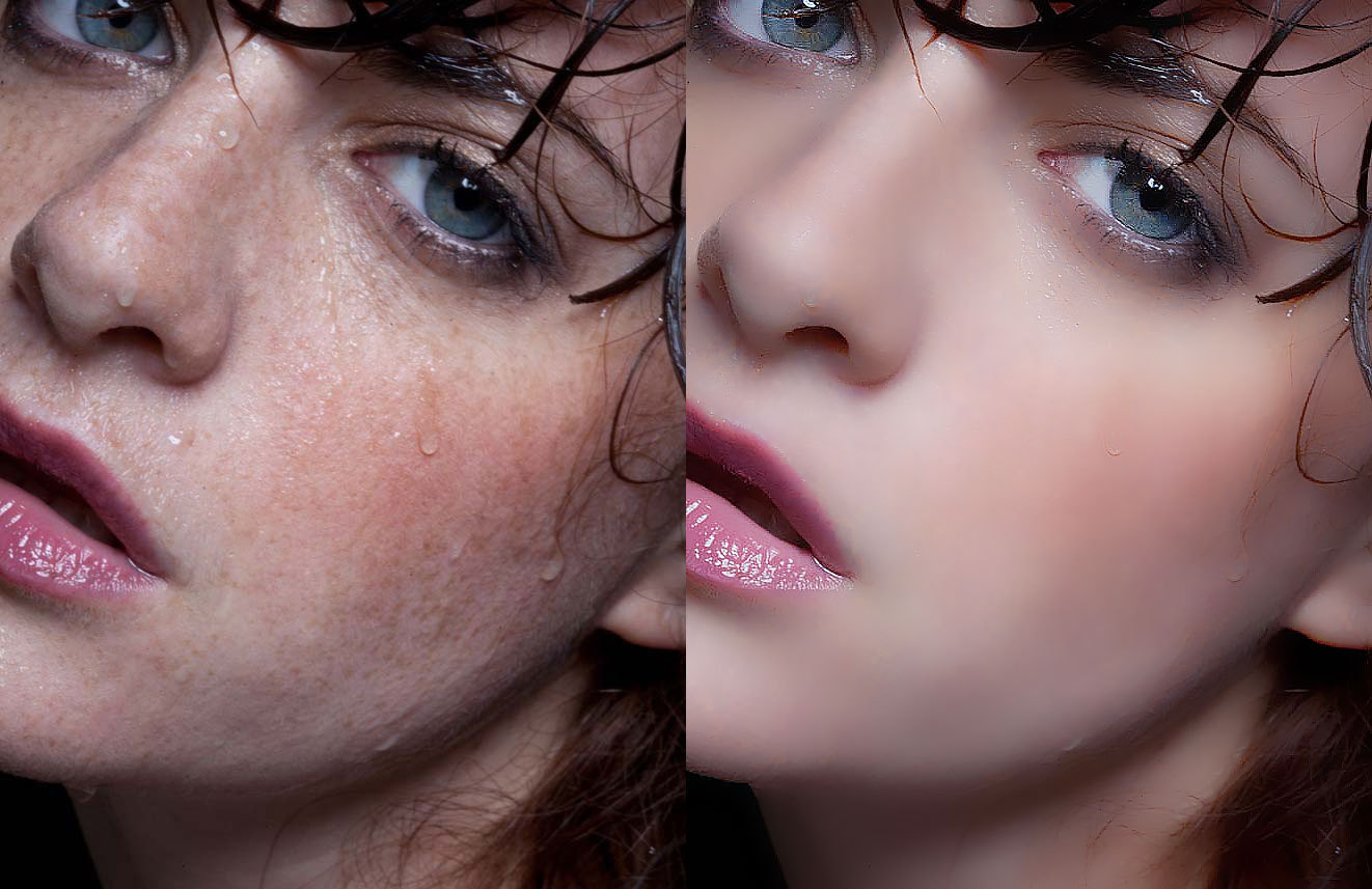 ps-用通道计算实现人物祛斑美白