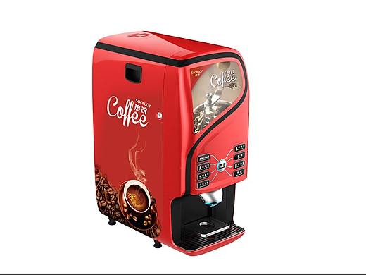 简洁高效的速溶咖啡机设计