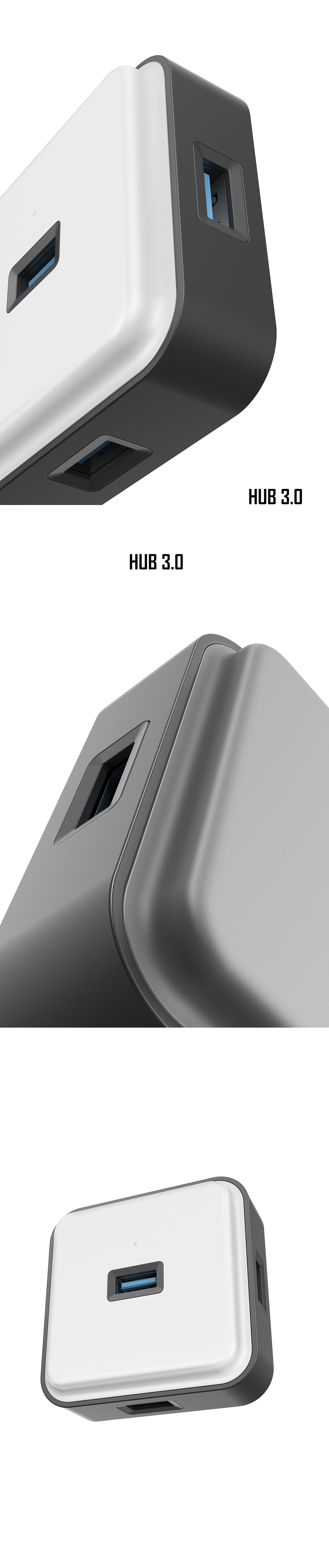 HUB3.0产品设计和造型分析（图ZMTQ1OTQ1MDU2） - 电子产品 - 站酷设计师前三十原创素材 - 站酷ZCOOL