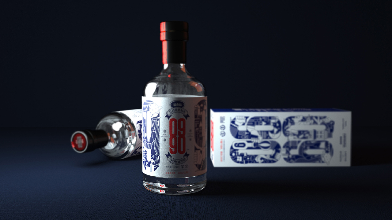 0990白酒风味饮料/无醇白酒