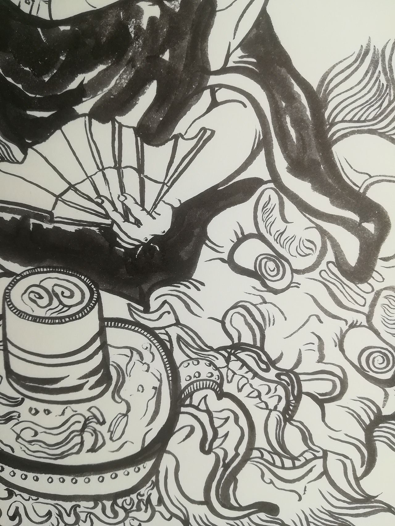 馗爷“涮”虚耗