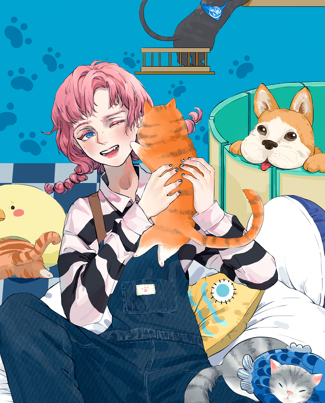 创作的女孩系列（图ZMjcyODU2Njg0） - 艺术插画 - 站酷设计师仲阳五日原创素材 - 站酷ZCOOL