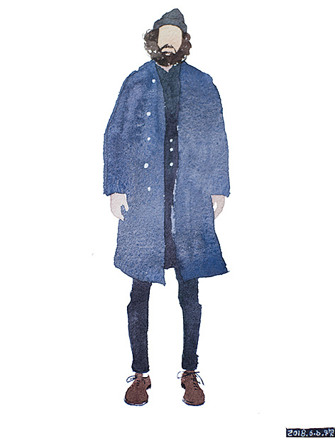 水彩小画-几件斗篷|插画|创作习作|吴欢欢more - 原创作品 - 站酷