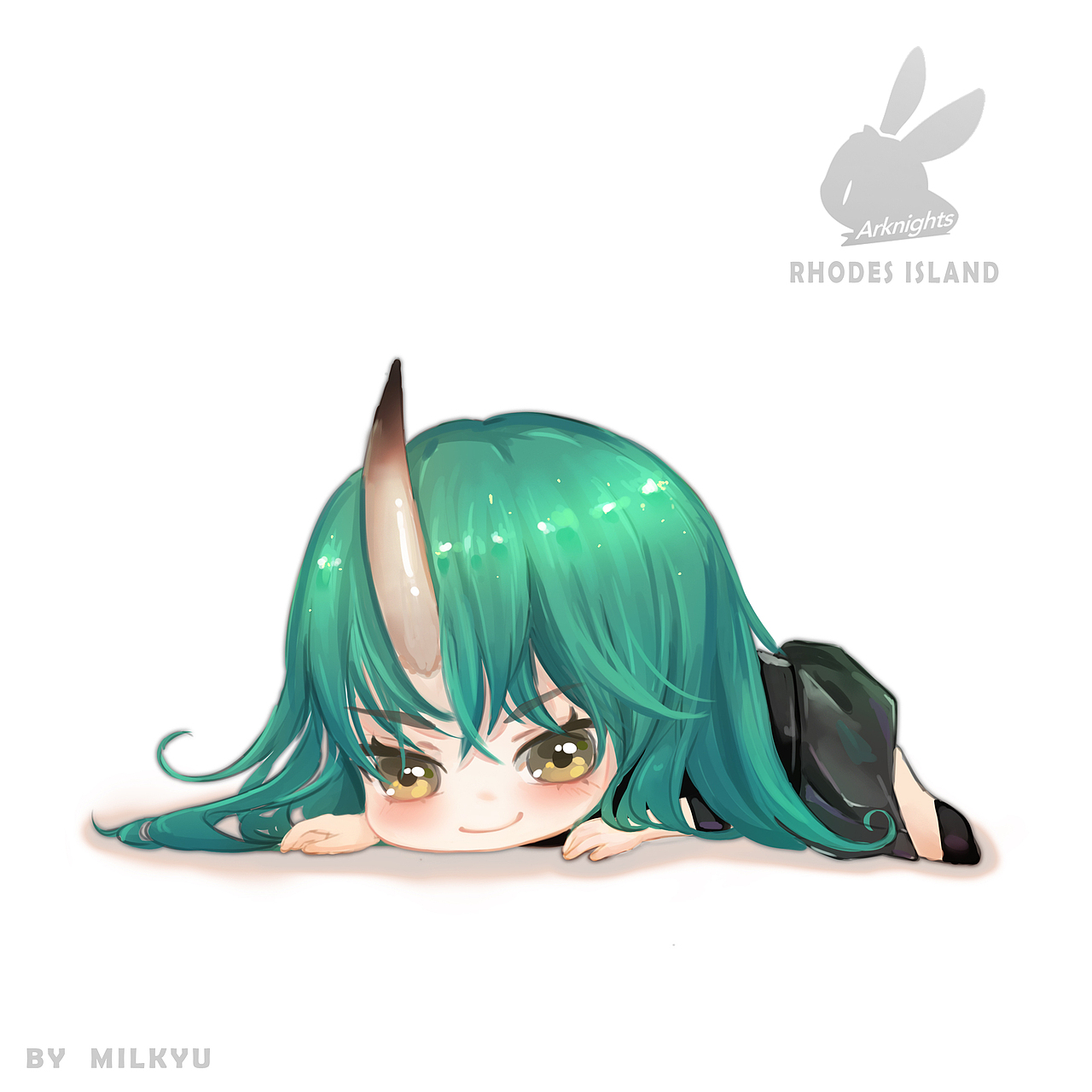 趴趴 明日方舟（图ZMTY3MDA1MDI0） - 创作习作 - 站酷设计师小白酱milkyu原创素材 - 站酷ZCOOL