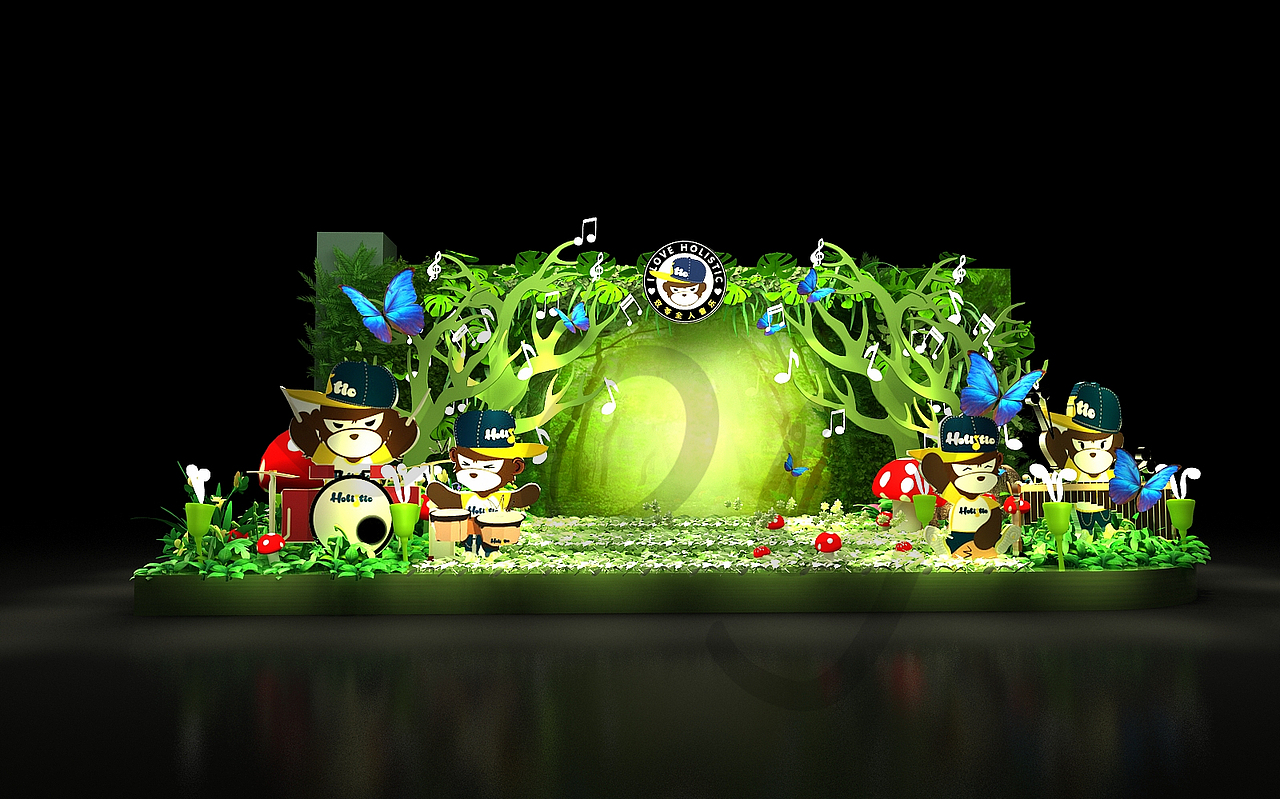 美陈装饰（图ZMjU0MzQxOTAw） - 其他三维 - 站酷设计师P2h1原创素材 - 站酷ZCOOL