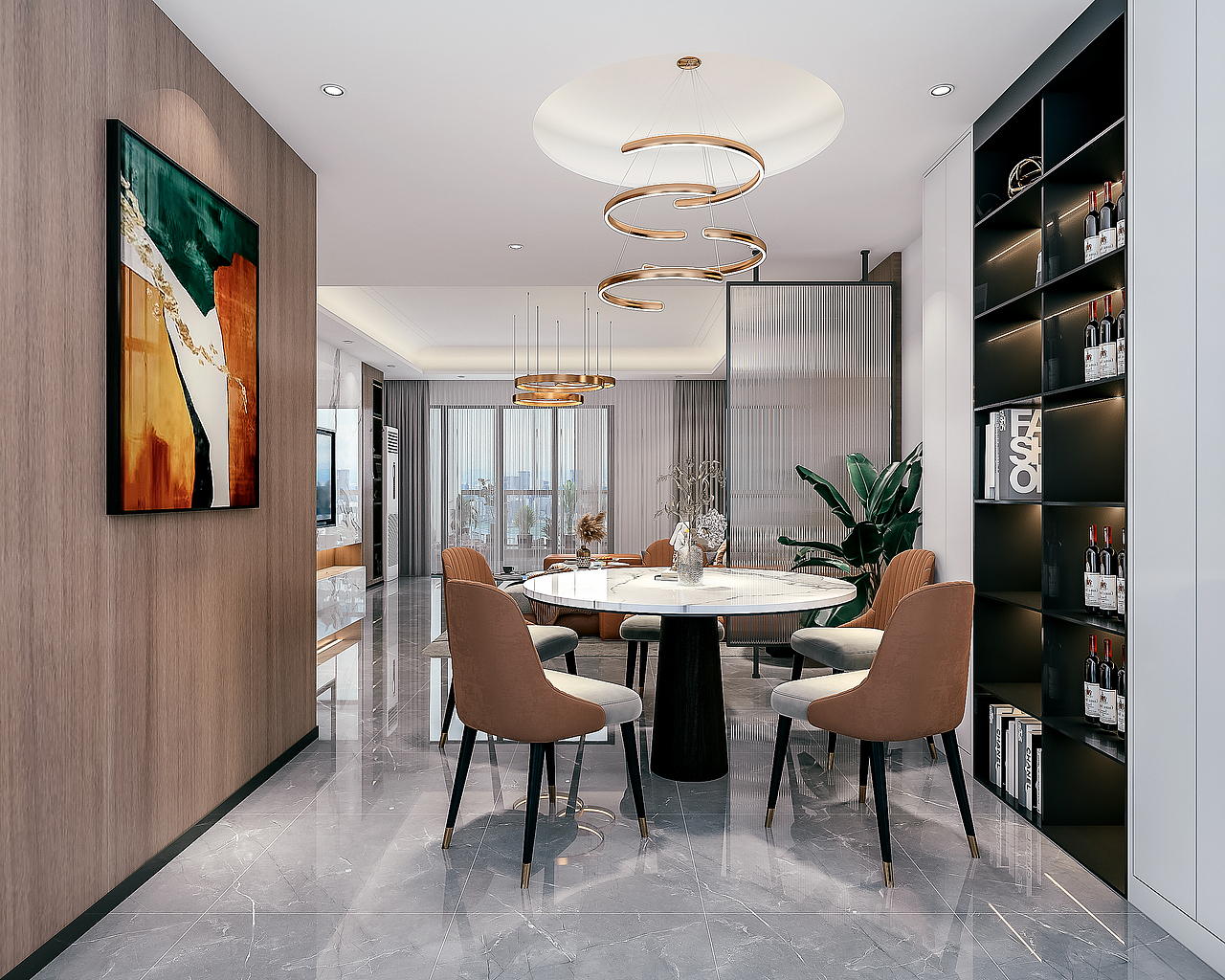 综合空间（住宅/办公室）（图ZMjQwMjE3MTU2） - 家装设计 - 站酷设计师预见视觉原创素材 - 站酷ZCOOL