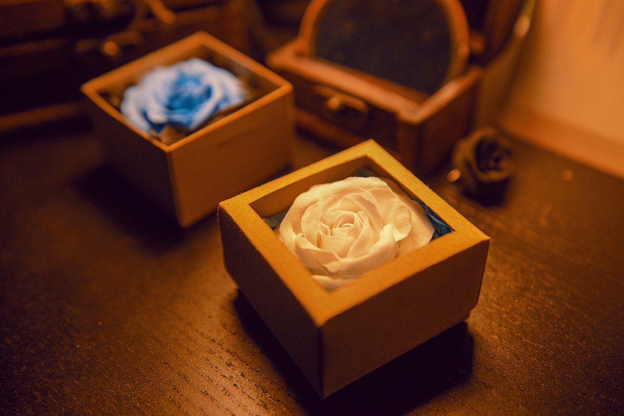 超轻粘土——玫瑰花