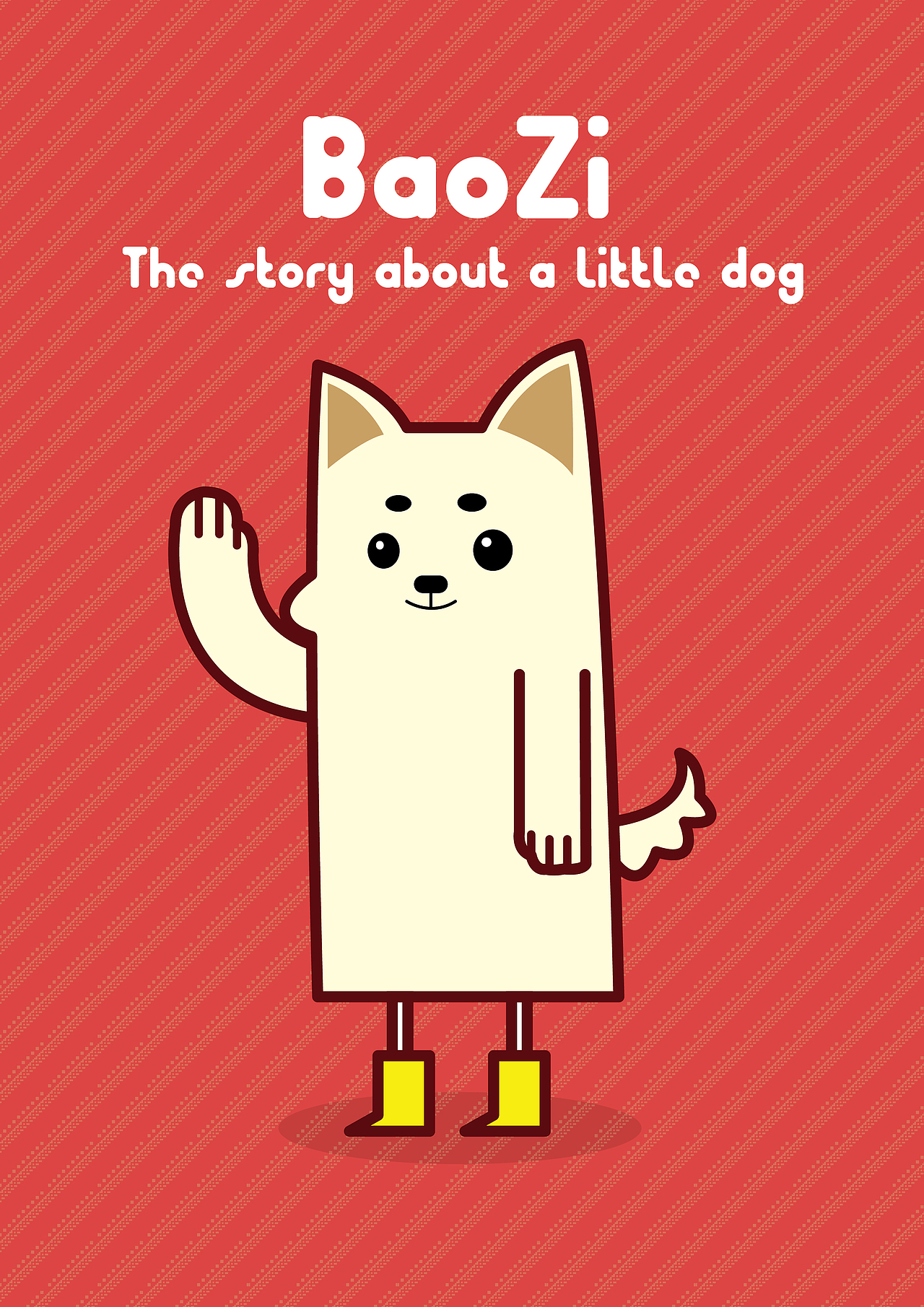 我给了她一双小雨鞋,希望可以走到她想去的任何地方