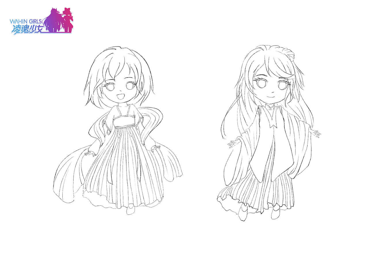 战斗吧！汉服凌魂少女（图ZMTk5ODA2NzU2） - IP形象 - 站酷设计师婆婆嘎原创素材 - 站酷ZCOOL