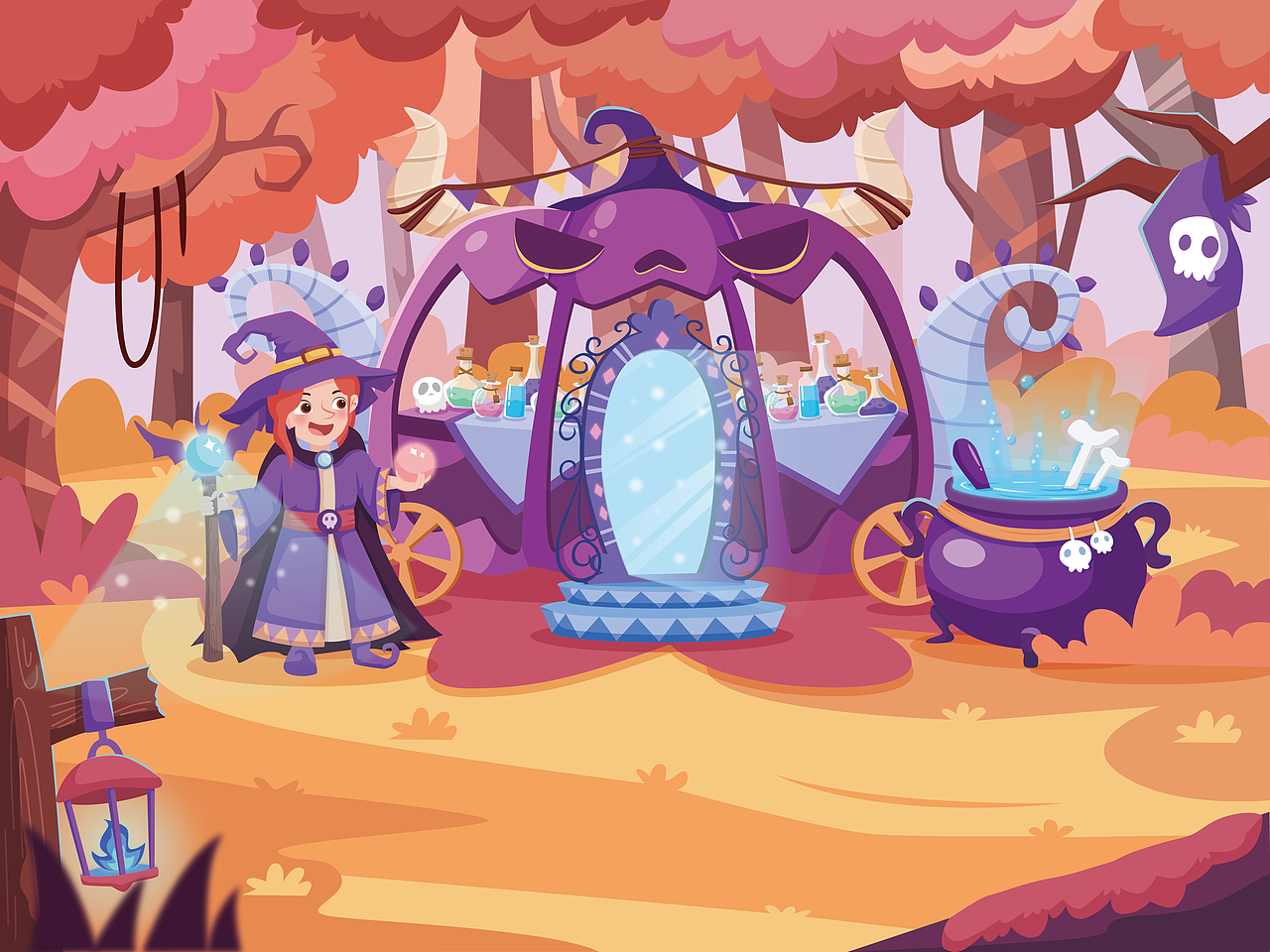 教育类扁平风矢量儿插