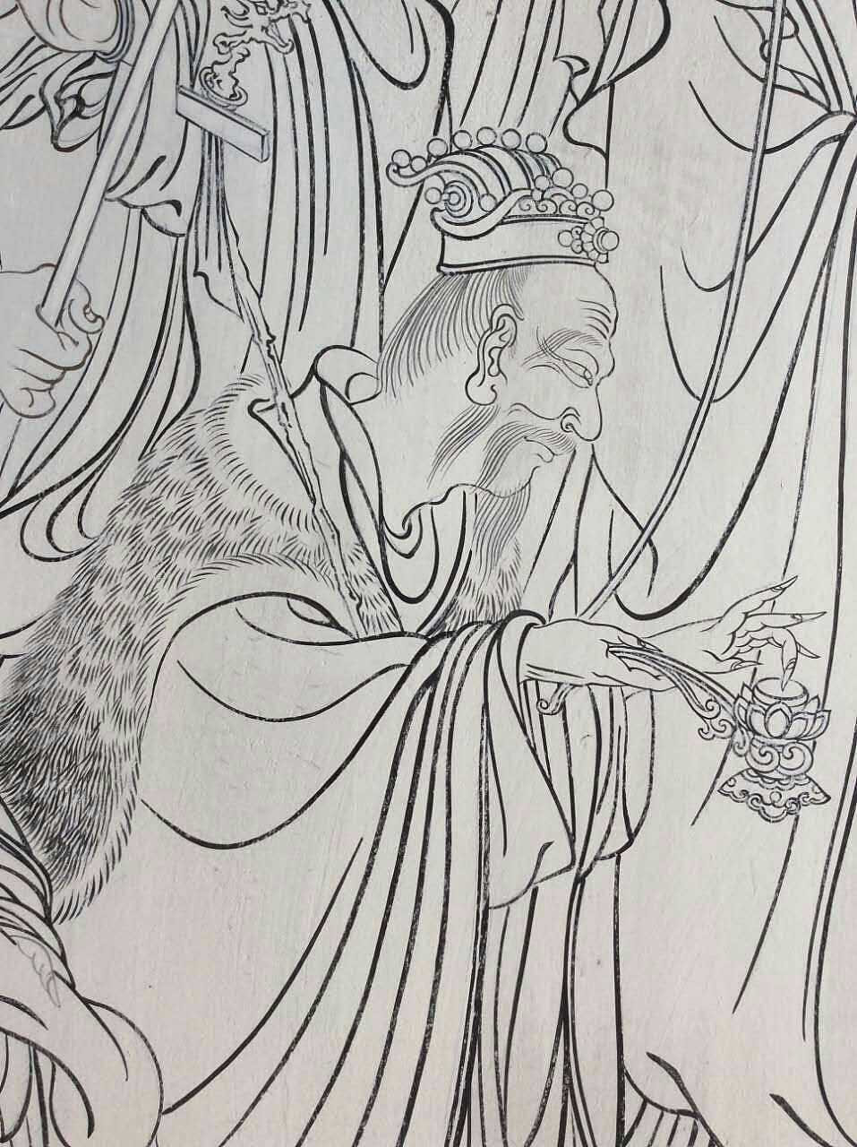 山西高平炎帝陵炎帝大殿主体泥墙传统壁画二（图ZNzIxNTgyNDQ=） - 绘画 - 站酷设计师大光明王原创素材 - 站酷ZCOOL