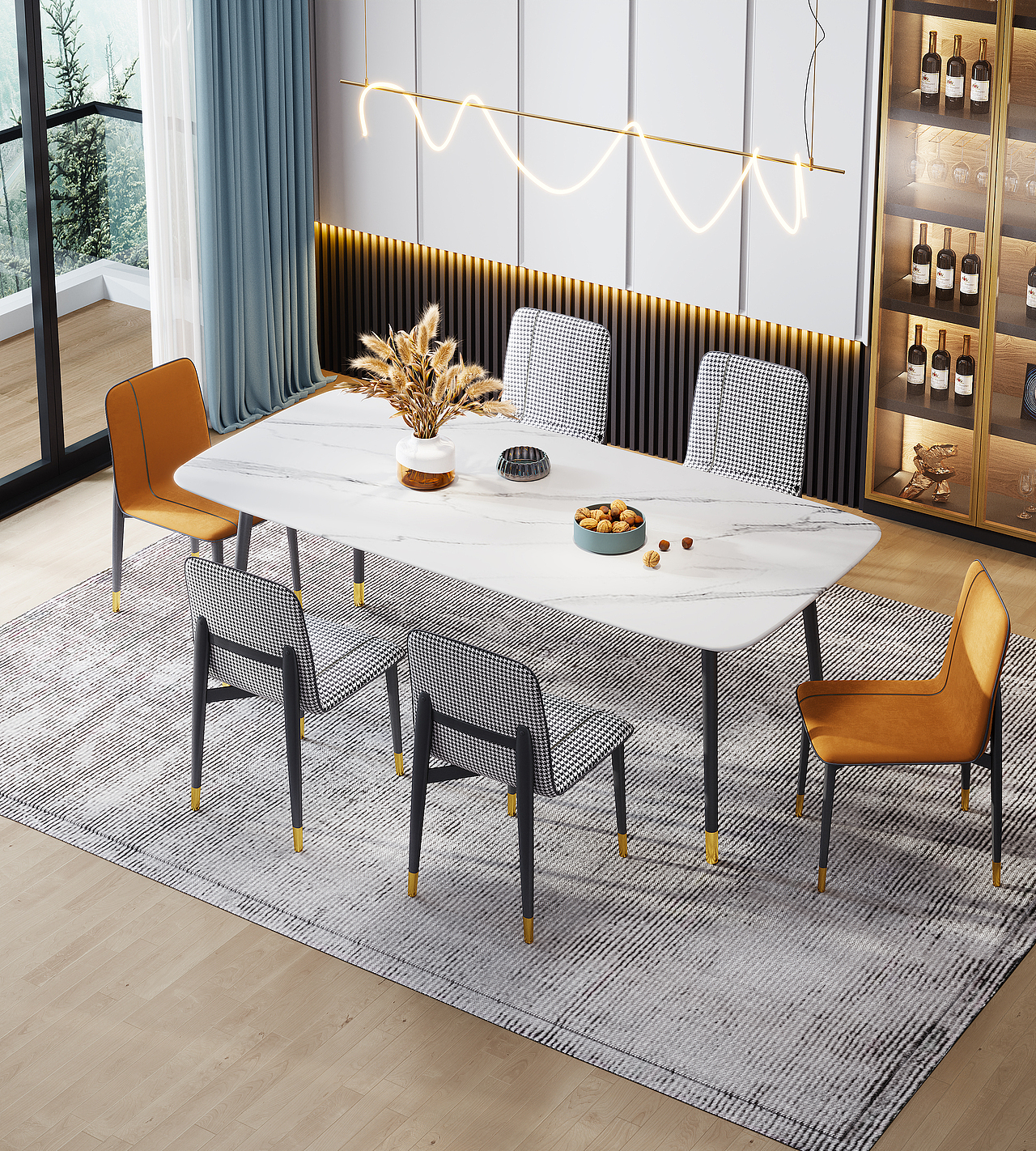 零散的电商家具效果图