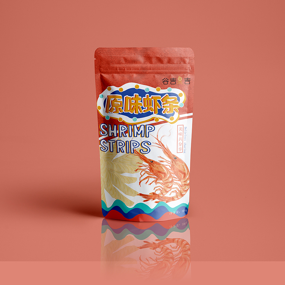 一套插画包装设计,零食包装,坚果包装,果干包装设计