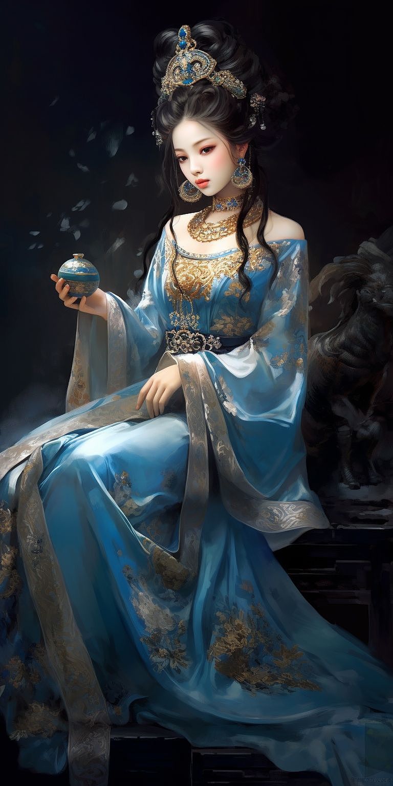 Ai古风美女