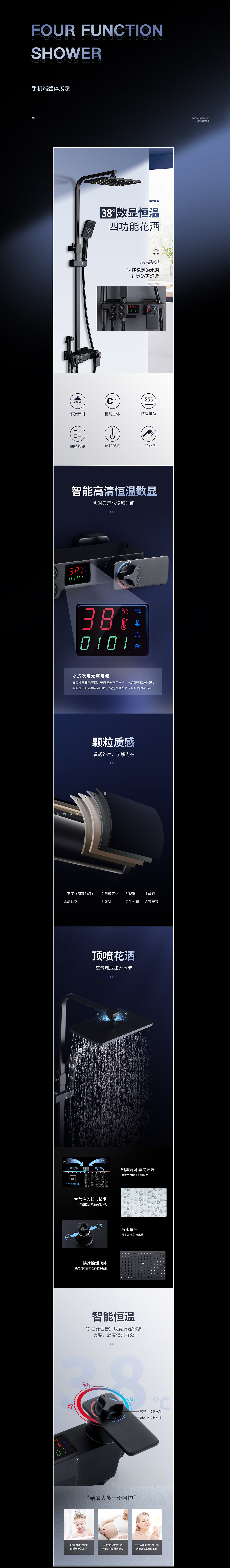 花洒详情页